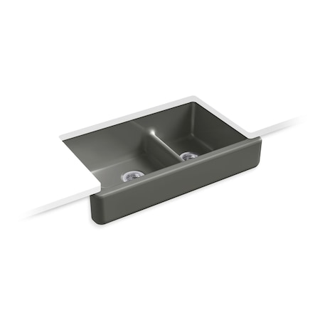 Kohler Whitehaven Uc, 36 Sd, Short Apron Sink 6426-58